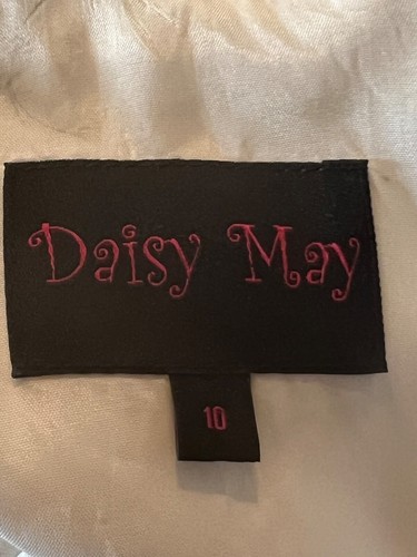 Daisy May Pencil Black White Dress Size 10 Monochrome Career Sleeveless Classic - Picture 7 of 7