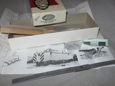 X8804B HO AMBROID H19 UNDEC LEHIGH & HUDSON RIVER FLANGER wood kit