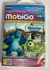 New Vtech Mobigo Monsters University Game Ages 4-6 Educational