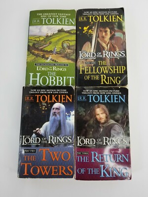 Del Rey Tolkien The Hobbit & The Lord of the Rings Motion Picture Book Set