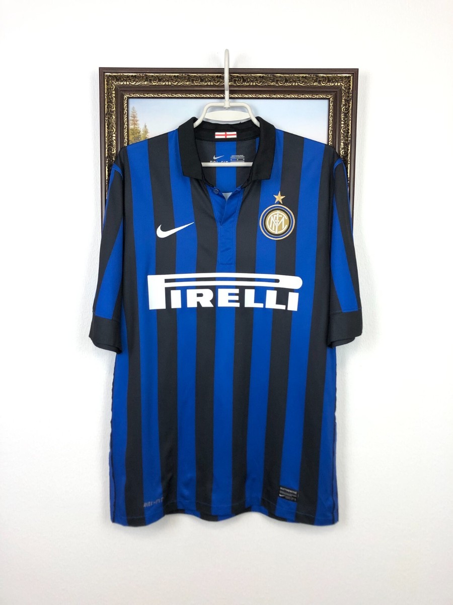 Inter Milan Home football shirt 2011 Soccer Nike Jersey Mens