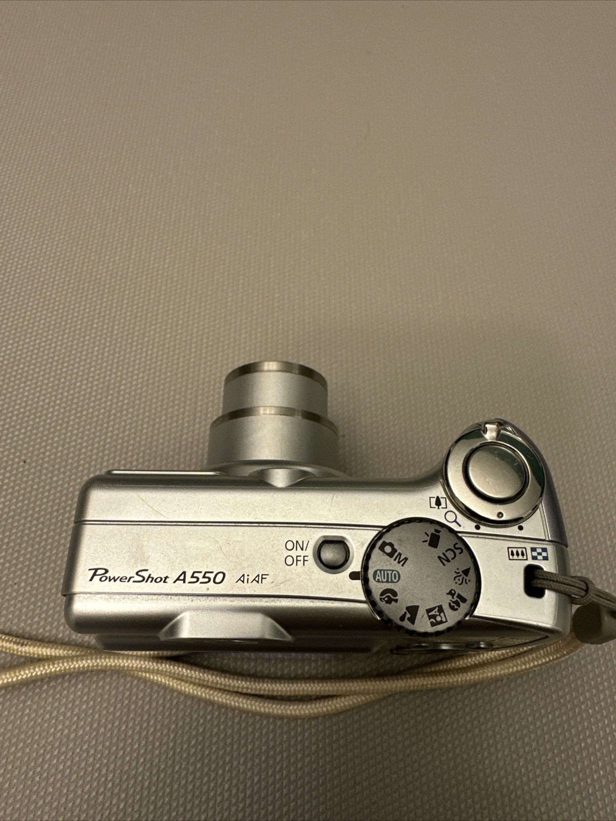 Canon PowerShot A550 AI AF 7.1 Mega Pixels 4X Optical Zoom Digital