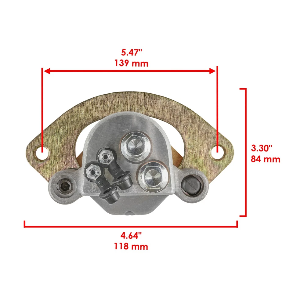 Disco de freno trasero derecho y pinza para Polaris Sportsman 850 2013 Foto 3 de 4