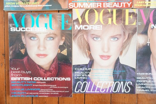 1980 Vogue Magazine x12 Large Collection Vintage Fashion - Picture 6 of 8