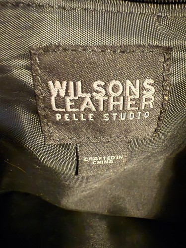 Y2K Wilsons Leder Pelle Studio Leder wandelbarer Rucksack Handtasche verstellbar - Bild 3 von 16