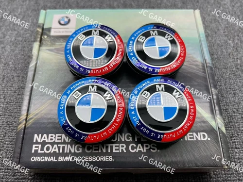 BMW PERFORMANCE KITH EDITION ALLOY WHEEL FLOATING WHEEL CENTER 56MM 68MM HUB CAP