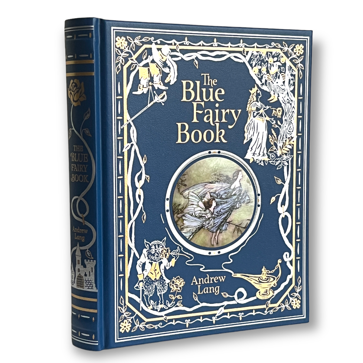 THE BLUE FAIRY BOOK by Andrew Lang Illustrated Leather Bound