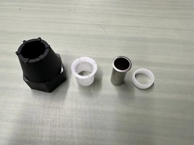 1/2" Manabloc Viega PureFlow Pex Compression 4 Piece Connector Lock nut /Inserts