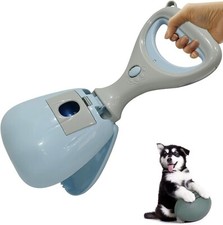 Portable Long Handle Dog Pooper Scooper without Smell for Walks,Sturdy