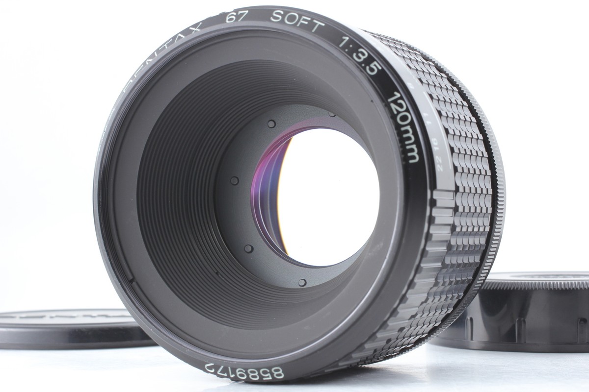 PENTAX SMC 67 120mm f/3.5 ソフト MFレンズ MINT] SMC PENTAX 67 120mm F/3.5 Soft MF Lens For 67 6x7 From