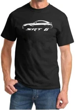 Chrysler Crossfire SRT6 Coupe Classic Outline Tshirt NEW