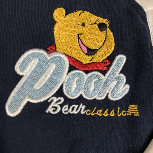Vintage Disney Winnie The Pooh Varsity Jacket Size 3T Y2K Bear Classic ‘68 - Picture 3 of 14