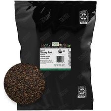 Organic Roasted Chicory Root 1 Pound Caffeine Free Coffee Substitute
