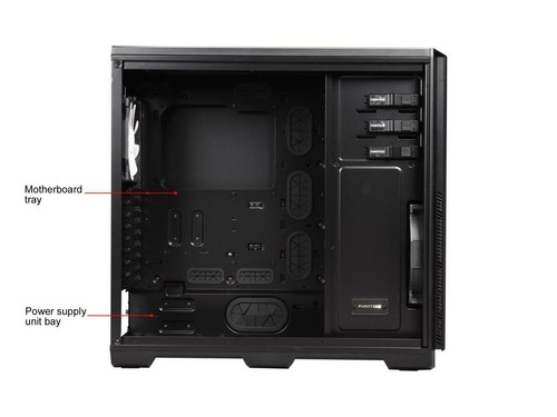 Phanteks Enthoo Pro series PH-ES614PC_BK Black Steel / Plastic ATX Full Tower Co - Picture 7 of 12