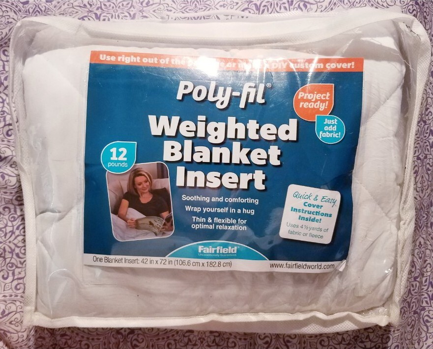 Fairfield Poly-fil Weighted Blanket Insert 12 lb White 42