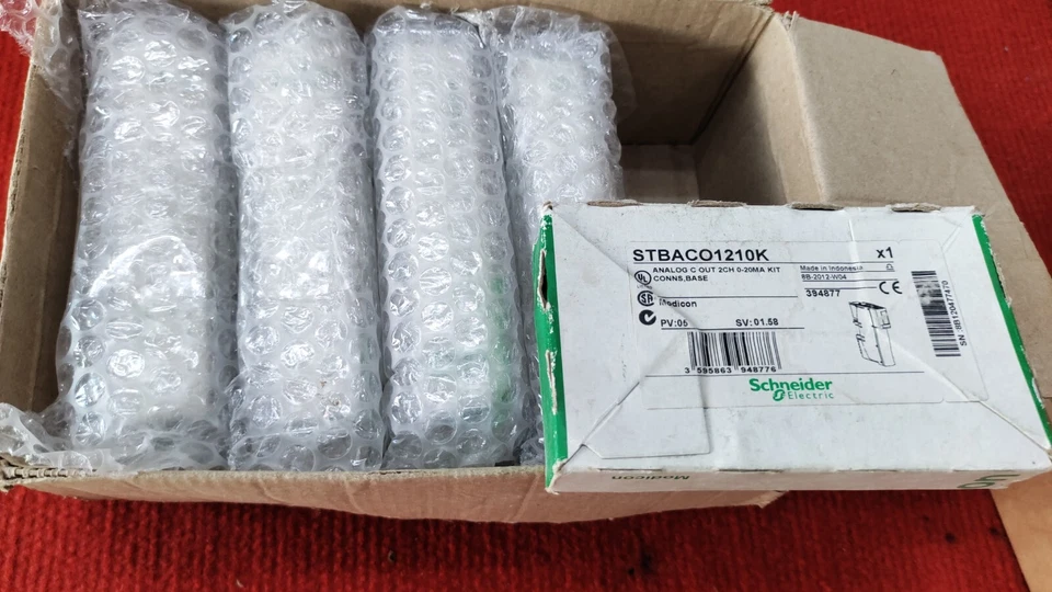 NOVO Schneider STBACO1210K SAÍDA ANALÓGICA C 2CH 0-20mA KIT - Imagem 2 de 4