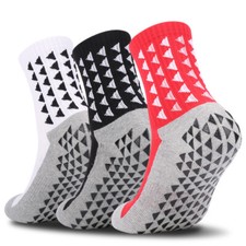 Men Cycling Socks Mid Calf Socks Thick Cotton MTB Sports Road Bike Socks Wicking