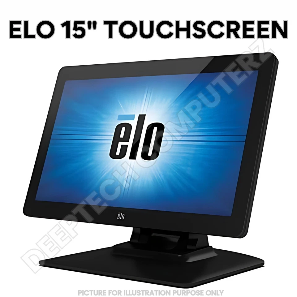 ELO ET1519L 15" INCH Touch Screen Monitor POS SCREEN VGA USB 90 days Warranty - Image 3 of 4