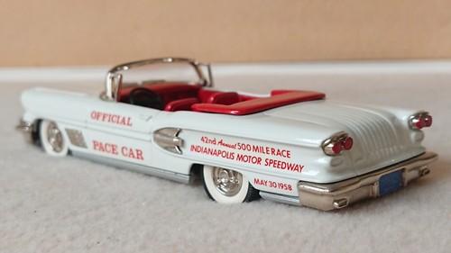 Brooklin Models BRK 25X 1958 Pontiac Bonneville Indianapolis Pace Car Special Ed - Picture 9 of 13