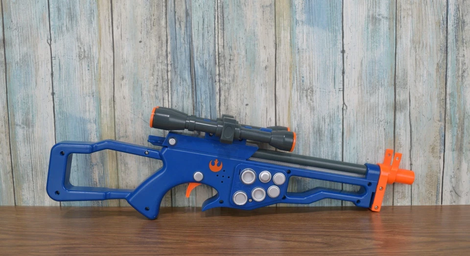 Игрушечный бластер Star Wars Chewbacca Bowcaster Arbalete легкие звуки Disney Parks - Изображение 4 из 4