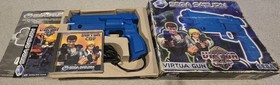 Virtua Cop Sega Saturn Virtua Gun Set Boxed & Complete.  Rare.