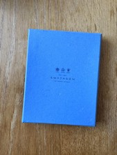 Smythson Passport Cover, Black Leather, Specifically Made For Accenture