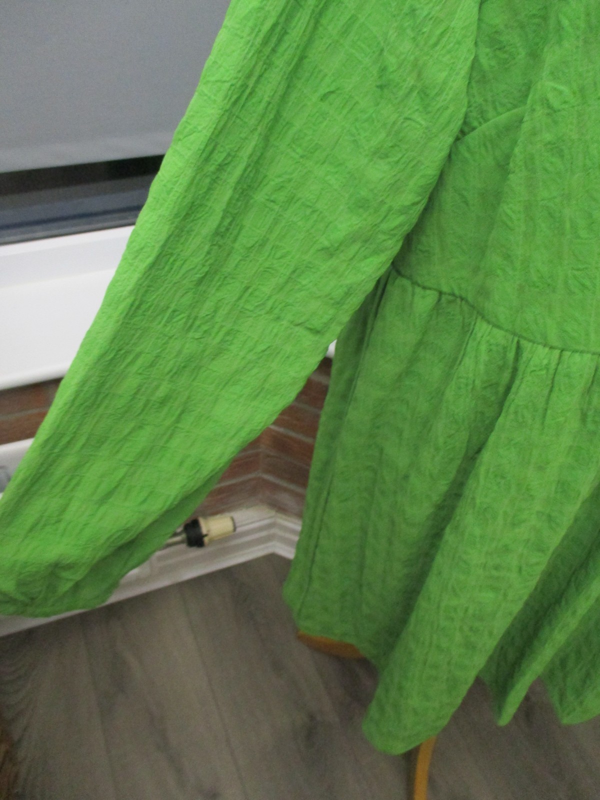 Women's NEW LOOK CURVES Green L / Sl Spring Summer Dress UK 18 BNWT RRP £25.99 image 9
