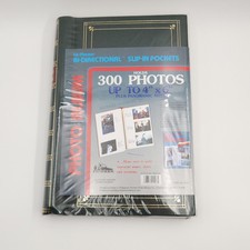 1988 Le Memo Dark Green Photo Album 300 Photos 4x6 Writing Area Pioneer Unused
