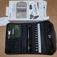 Topeak Torq Rocket Mini X Ratchet Tool Kit Bicycle Open Package