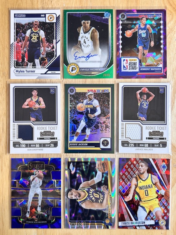 Indiana Pacers Lot Of 90 Cards! Auto/99-Patch-Numbered-Prizms & More🔥