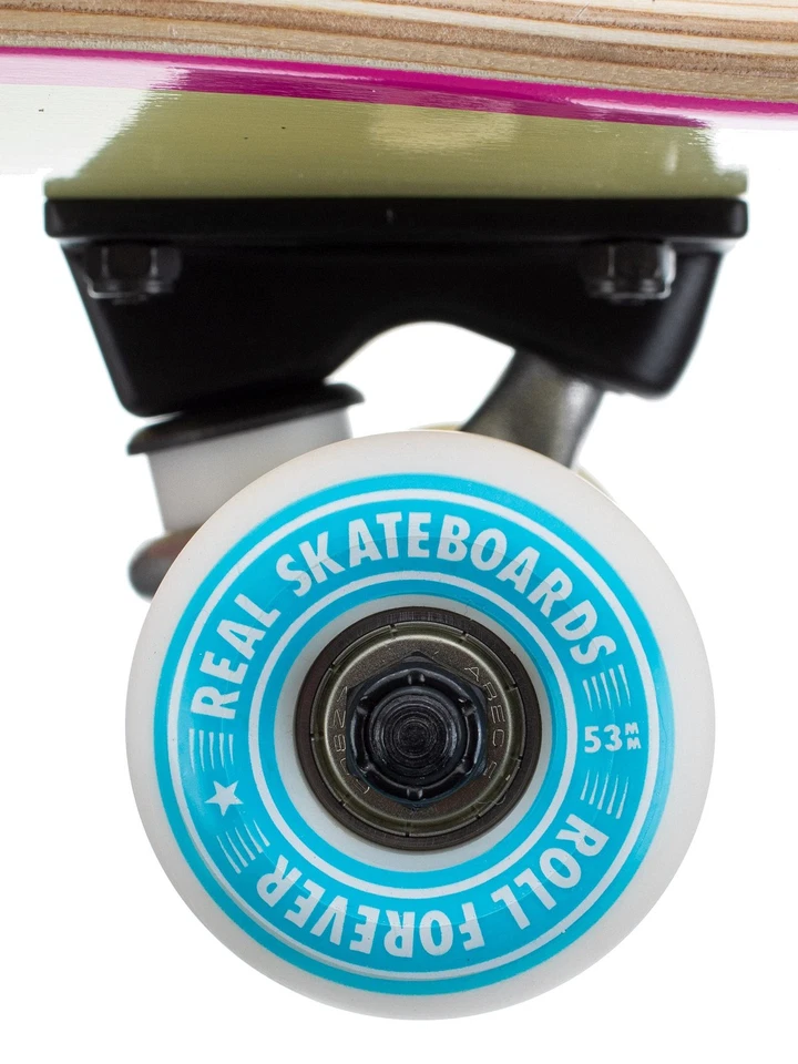 Real Skateboard Completo Be Free Rosa/Amarillo 8.0 Montado Foto 4 de 4