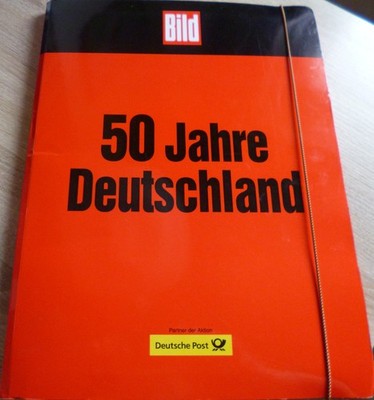 Bild 50 Jahre Deutschland 50 doppelte Zeitungsseiten 1949-1999