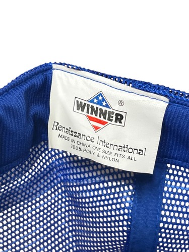 Vintage Pepsi-Cola San Diego Company Mitarbeiter Trucker Mütze 3 Streifen Druckknopflasche - Bild 8 von 9