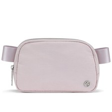 Pink Belt Bag, Womens Fashion Waist Pack, Crossbody Bag, Adjustable Strap