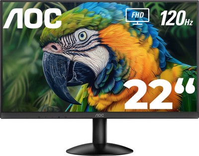 AOC - 22'' 22B30HM2 FHD monitor - Black