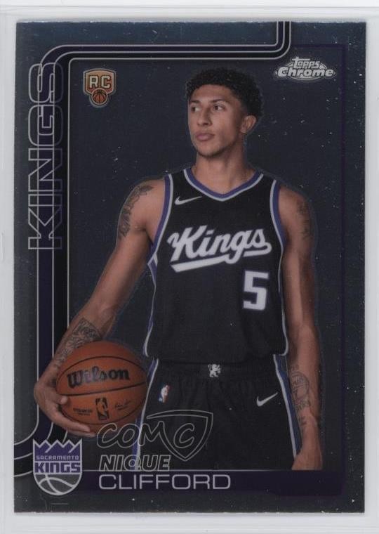 2025-26 Topps Chrome Image Variation SP Image Variation Nique Clifford #274 1rr2
