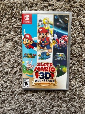 Sealed Super Mario 3D All-Stars Switch Game   Mario 64 Sunshine Galaxy