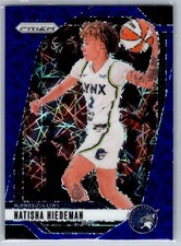 2024 Panini Prizm WNBA Natisha Hiedeman Blue Velocity Prizms #18