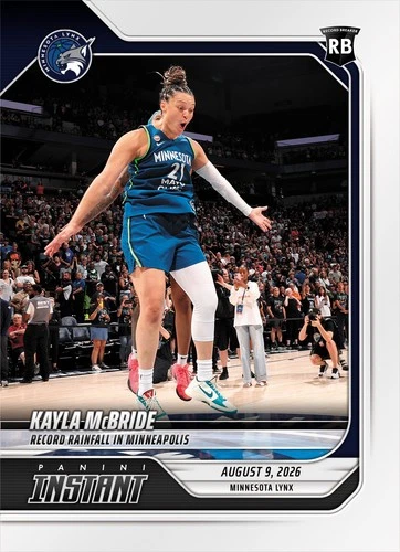 *PRESALE* 2026 Panini Instant WNBA Kayla McBride #296 ~ Minnesota Lynx