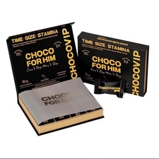Rhino Choco Power Chocolate 12 Pieces Genuine 5 x stronger Chocolate VIP box