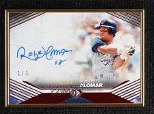 2021 Transcendent Hall Of Fame Edition Red 1/1 Roberto Alomar Auto HOF 03k2