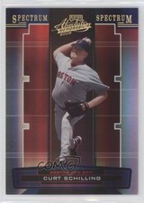 2005 Playoff Absolute Memorabilia Spectrum Gold 4/50 Curt Schilling #109 17lu