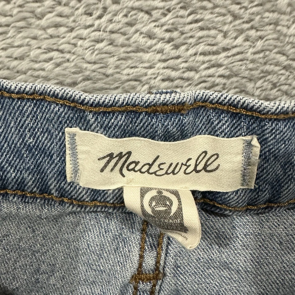 Pantalones Cortos Vaqueros Madewell Mujer 27 Azul Alto Rise Coast Vintage Y2K Foto 2 de 4