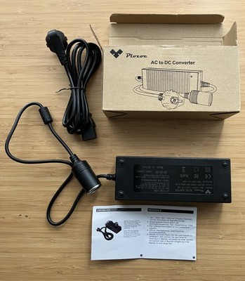 KFZ Netzadapter, 120W 12V 10A AC-DC Spannungswandler, 230V auf 12V Adapter
