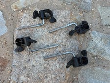 4 Roland MDS tom clamps cymbal rack mounts