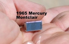 OEM 1965 Mercury Montclair Letter I Emblem