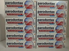 LOT OF 12: PARODONTAX ACTIVE GUM REPAIR TOOTHPASTE FRESH MINT 3.4oz 06/2026