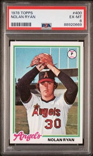 1978 Topps #400 Nolan Ryan Angels Astros Rangers HOF PSA 6 EX-MT