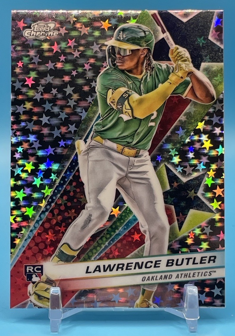 2024 Topps Chrome Cosmic Lawrence Butler Rookie RC StarFractor #SF-54