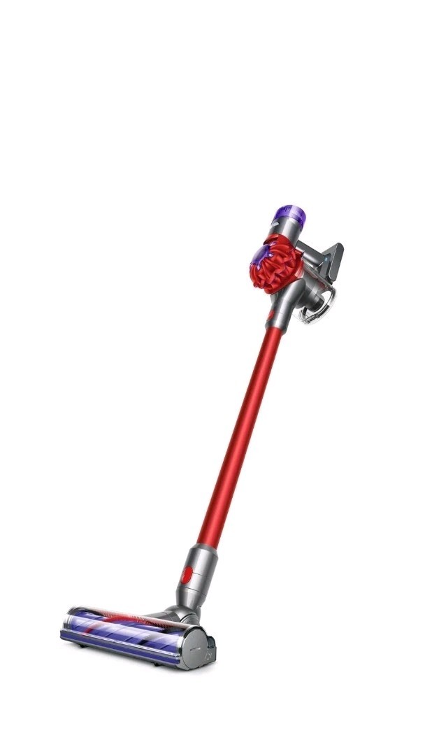 Dyson V8 Origin Stick Vacuum Cleaner - Gray/Purple/Red (400493-01
